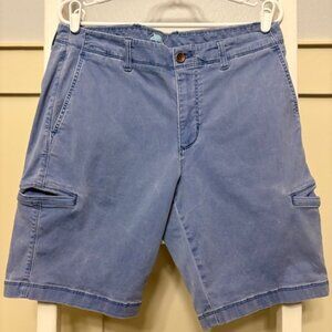 Tommy Bahama Mens Cargo Shorts Light Blue Denim  Size 33